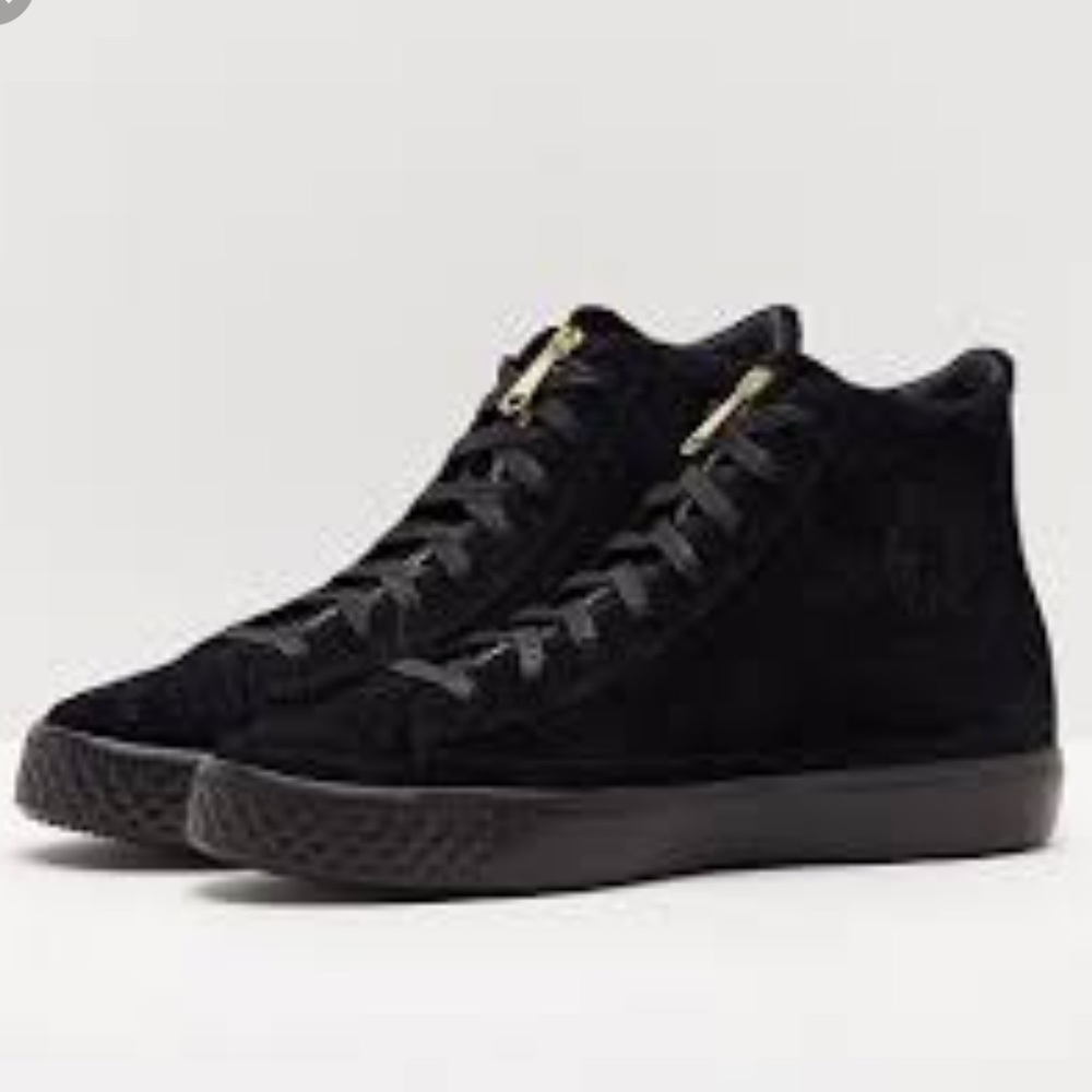 NWT Converse Ctas Modern HI Suede Black W AUTHENTI - Picture 7 of 8